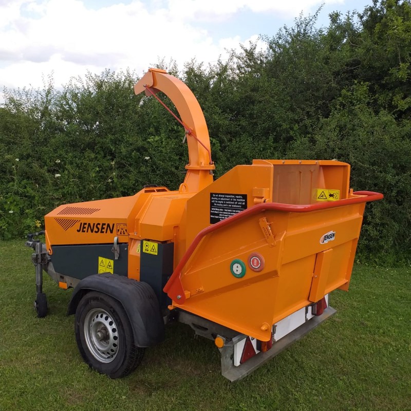 Jensen A540Di Wheeled Woodchipper