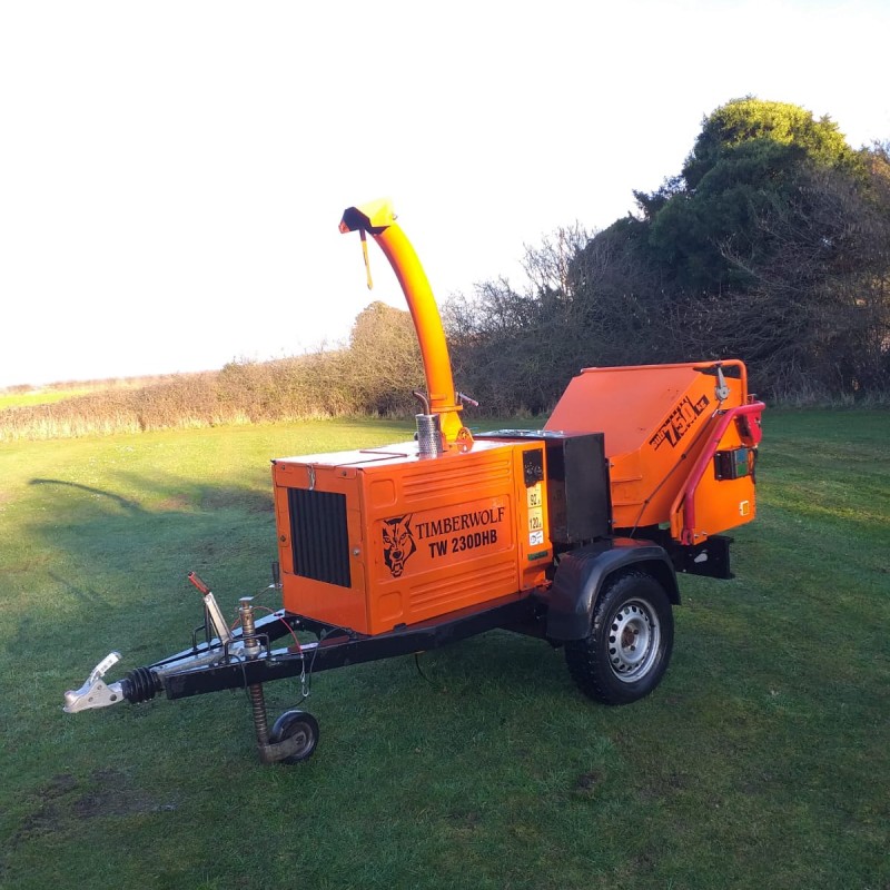 Timberwolf TW230 DHB Wood Chipper
