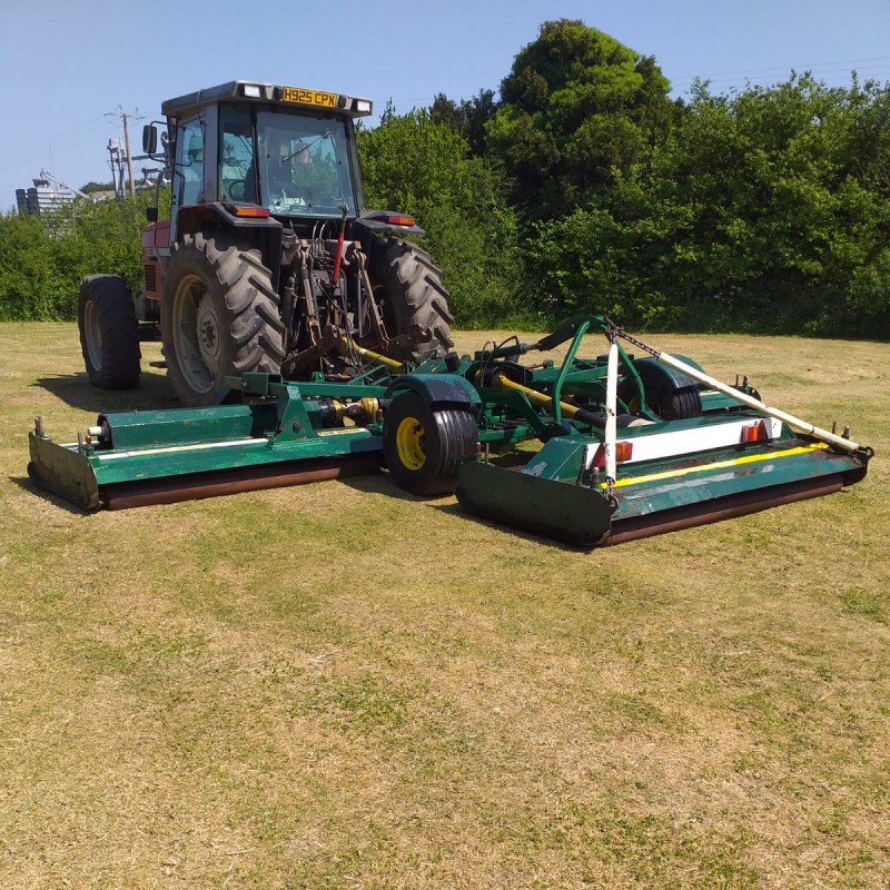 Major TDR 20000 Trailed Bat Wing Roller Mower