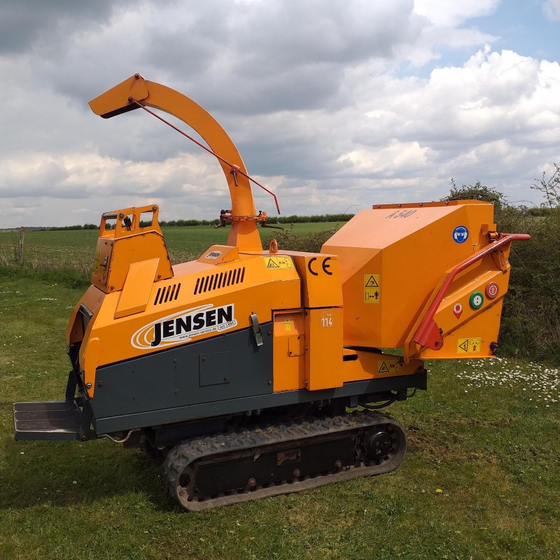 Jensen A540T Tracked Woodchipper