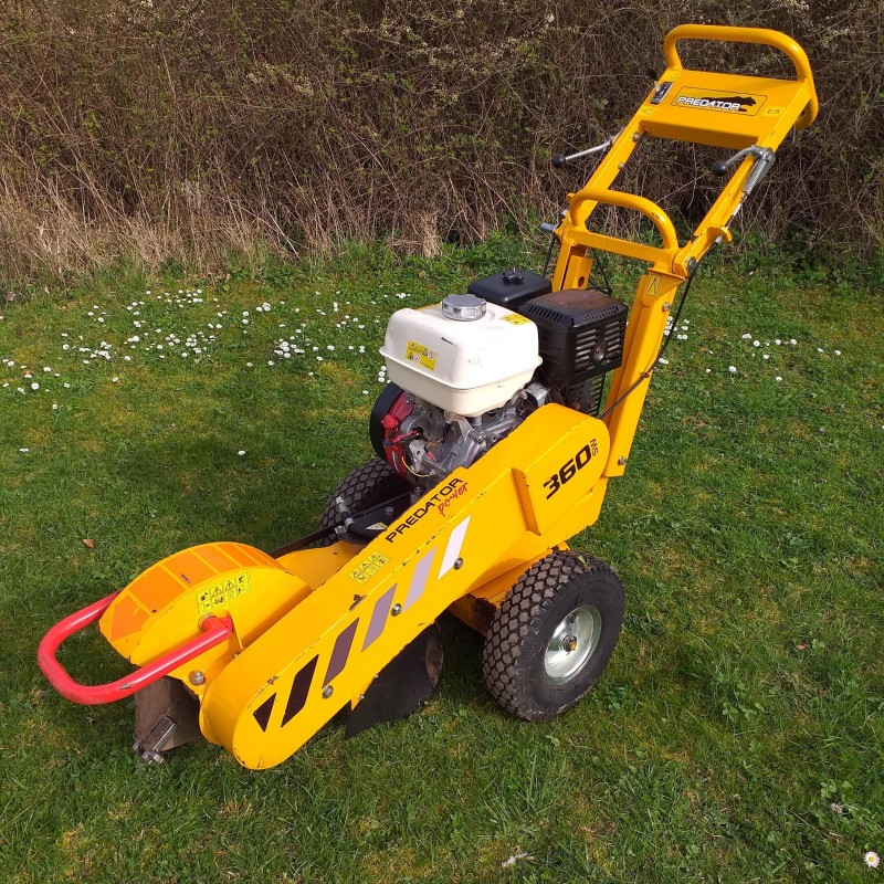 Predator 360 Stump Grinder c/w Turntable