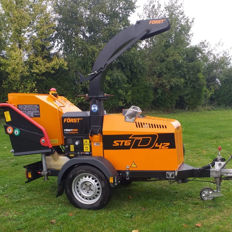 Forst ST6D Trailed Wood Chipper