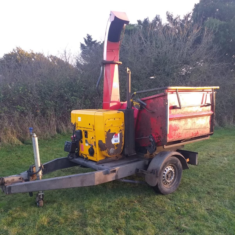 TP200 52hp Diesel Wood Chipper