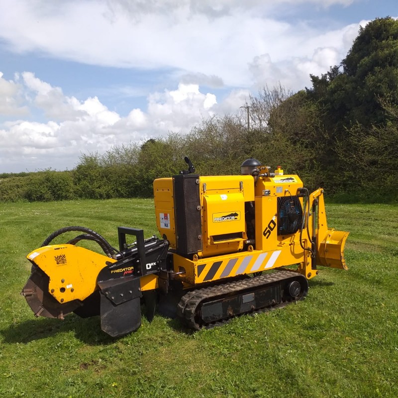 Predator 50RX Tracked Stump Grinder