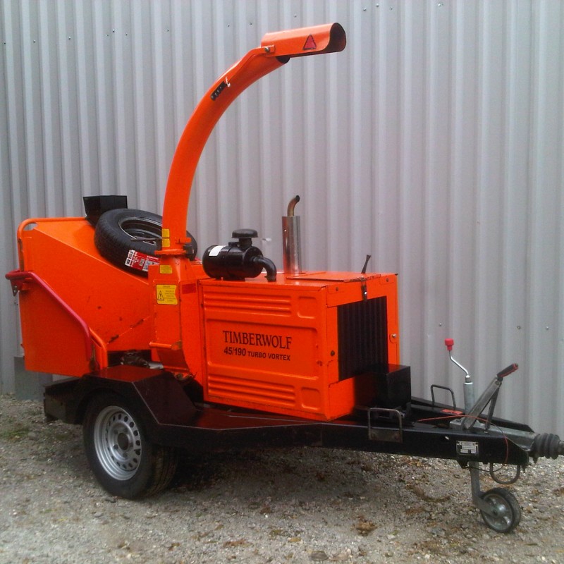 Timberwolf TW190 Turbo Vortex Wood Chipper For Sale