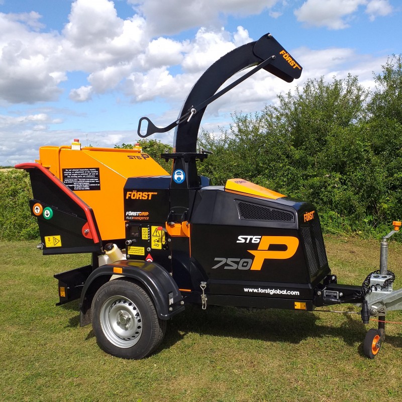 Forst ST6P Wheeled Woodchipper