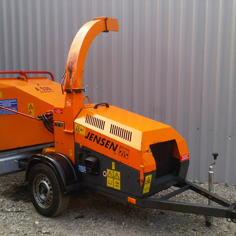 Jensen A530Di 750kg Wood Chipper For Sale