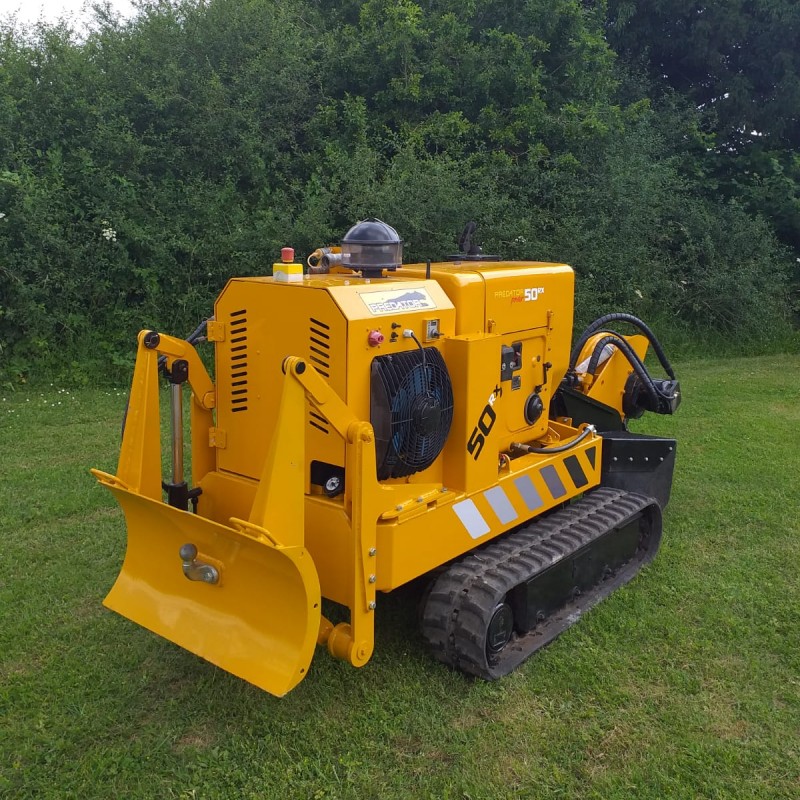 Predator 50RX Tracked Stump Grinder